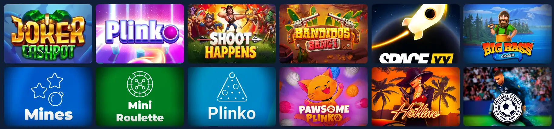 Wager Palace Casino Crach Games